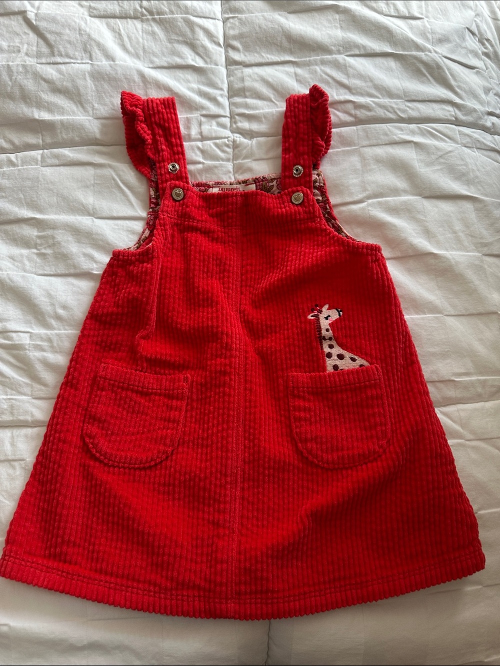 NEVER WORN French corduroy jumper 18m